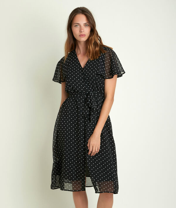 Robe midi à pois Carima | 1-2-3 Robe midi à pois Carima PhotoZ | 1-2-3