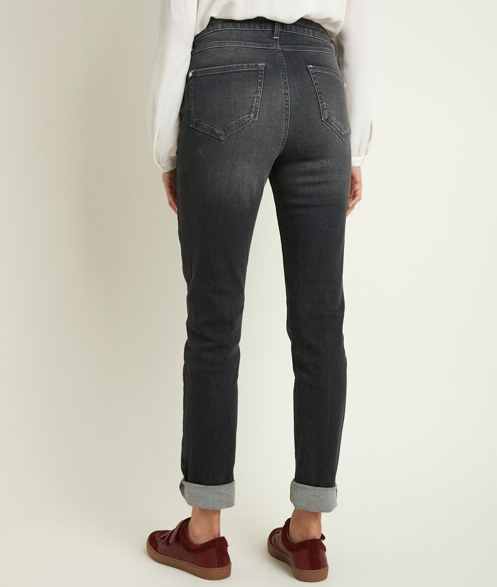 L'iconique slim gris chiné prunelle chine moyen.