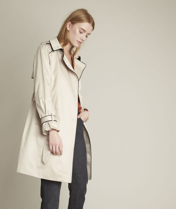 Trench beige gansé Frida | 1-2-3 Trench beige gansé Frida PhotoZ | 1-2-3