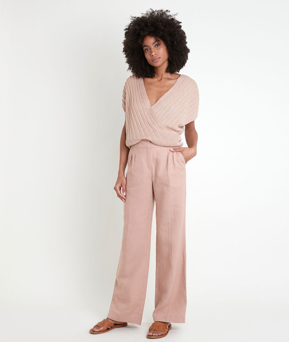 Top en maille plissé lurex Angele | 1-2-3 Top en maille plissé lurex Angele PhotoZ | 1-2-3