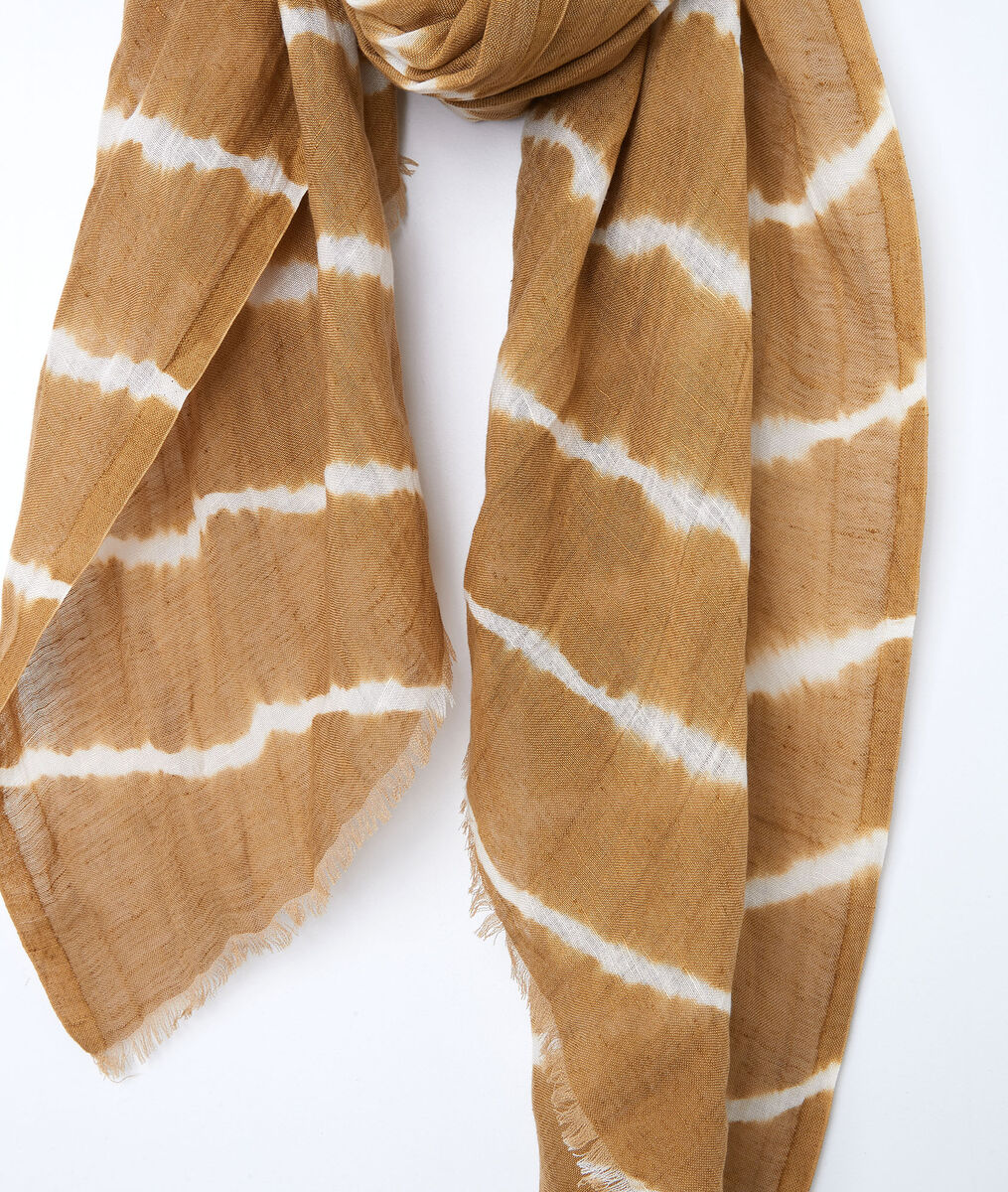 Foulard tie and dye miel Blake | 1-2-3 Foulard tie and dye miel Blake PhotoZ | 1-2-3
