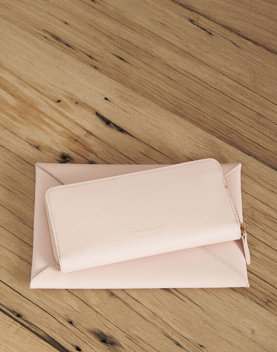 Blassrosa Brieftasche Leman | 1-2-3 Blassrosa Brieftasche Leman PhotoZ | 1-2-3