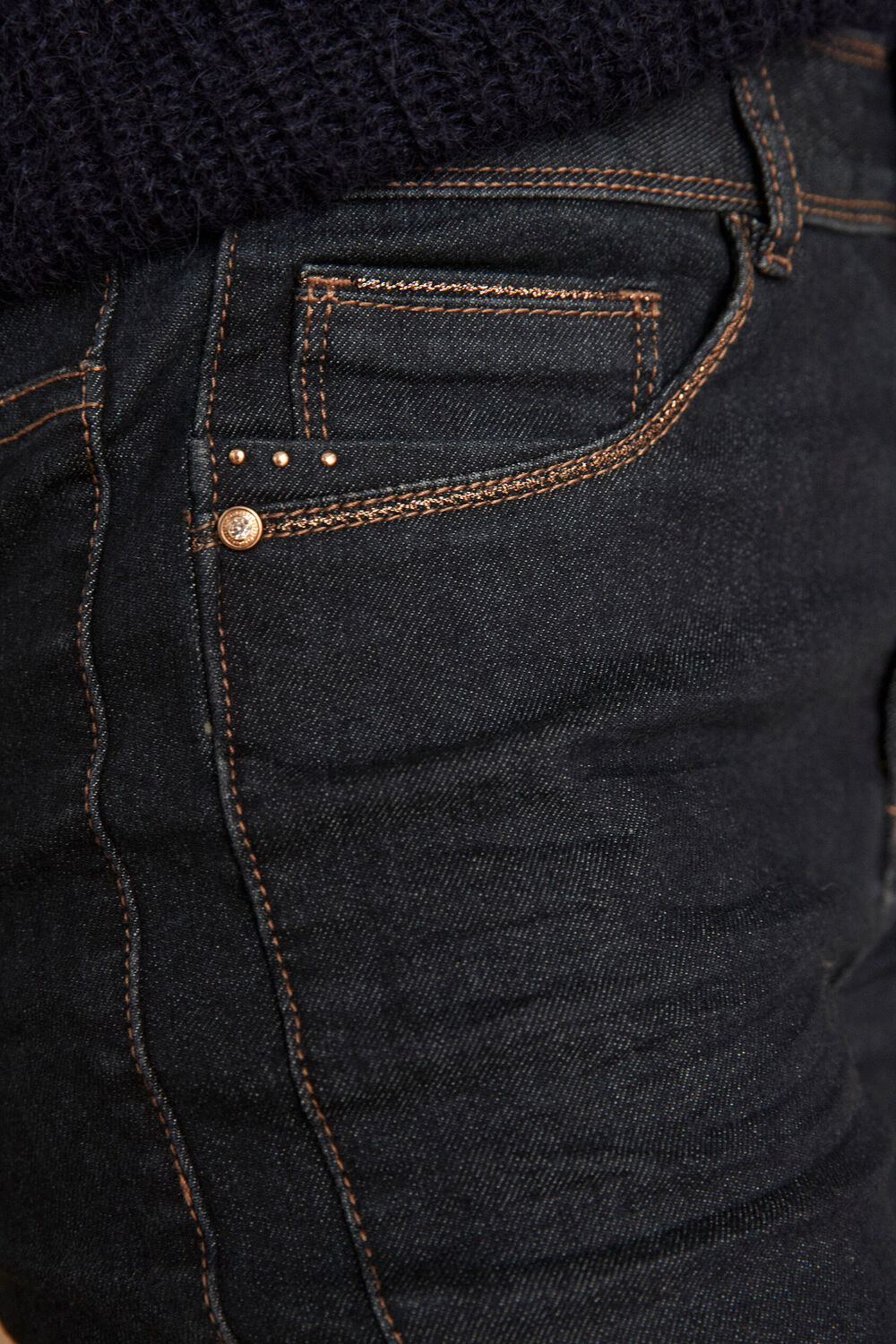 L'iconique slim jean lurex paola rinse.