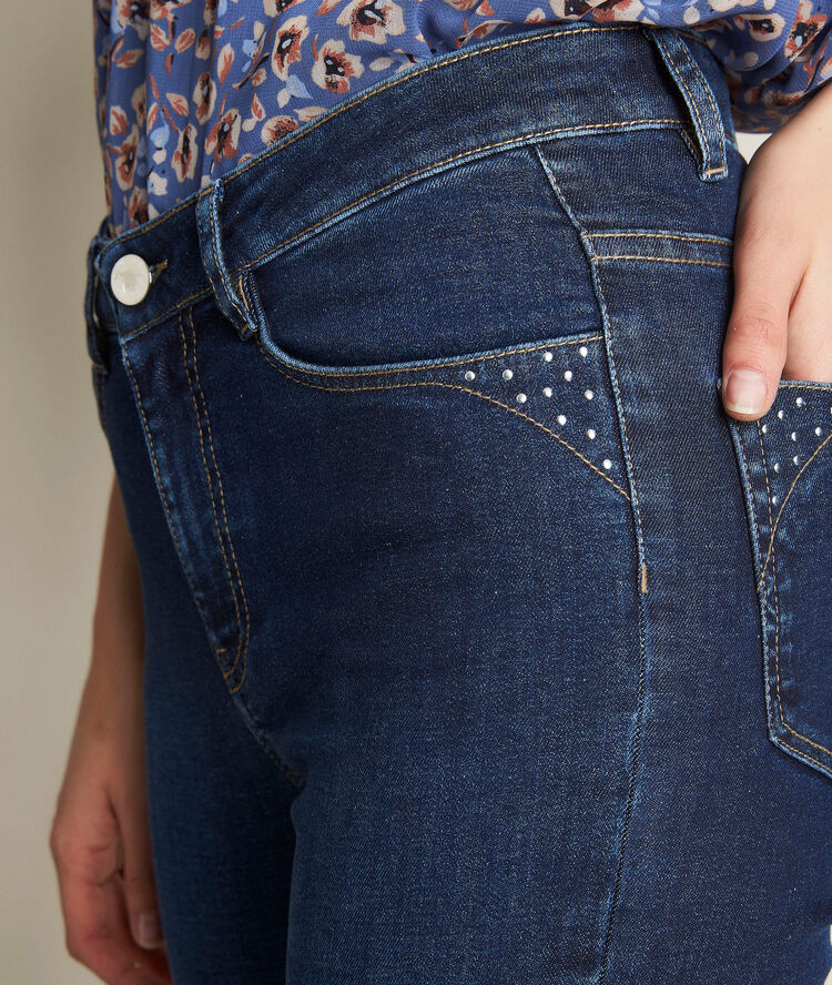 L'iconique slim: jean stone used avril stone used.