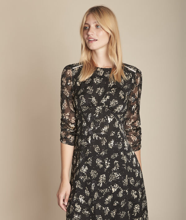 Robe en jacquard imprimé Rebeca | 1-2-3 Robe en jacquard imprimé Rebeca PhotoZ | 1-2-3