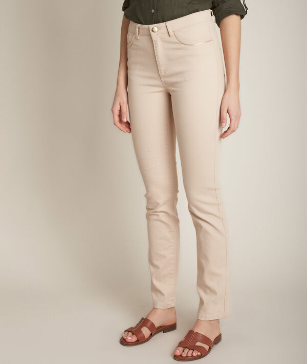 L'Original 123 : jean droit beige Sonia | 1-2-3 L'Original 123 : jean droit beige Sonia PhotoZ | 1-2-3