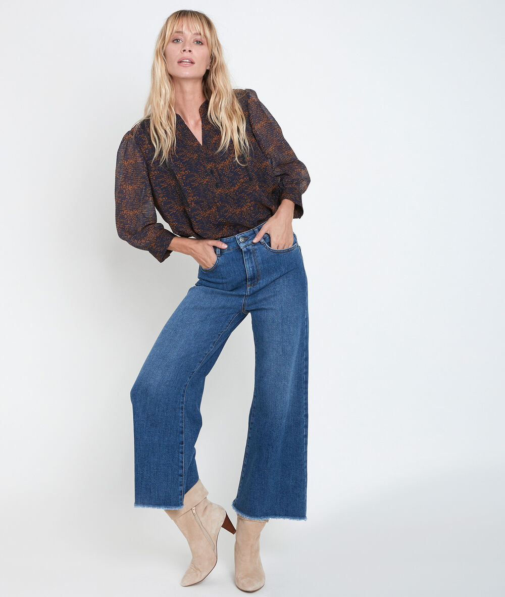 Blouse imprimée jamo tomette.