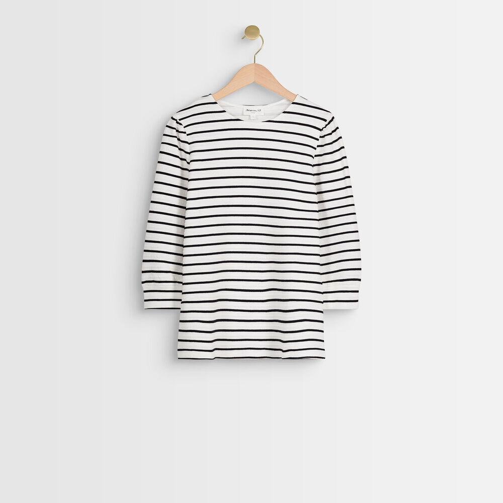 Tee-shirt rayé marine delice marine.