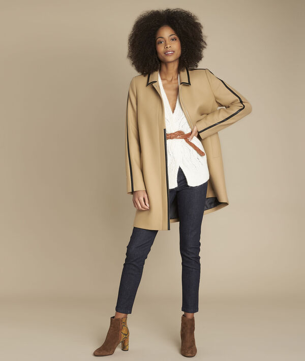 Manteau acajou Telma | 1-2-3 Manteau acajou Telma PhotoZ | 1-2-3