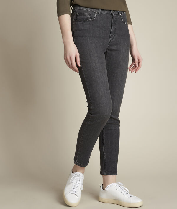 Jean slim noir Alia | 1-2-3 Jean slim noir Alia PhotoZ | 1-2-3