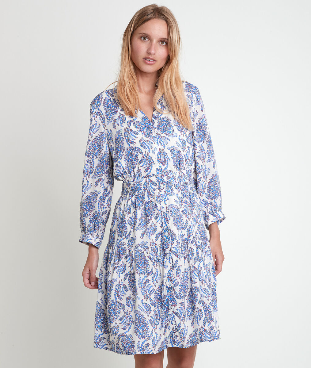 Robe myosotis imprimée Lovely | 1-2-3 Robe myosotis imprimée Lovely PhotoZ | 1-2-3