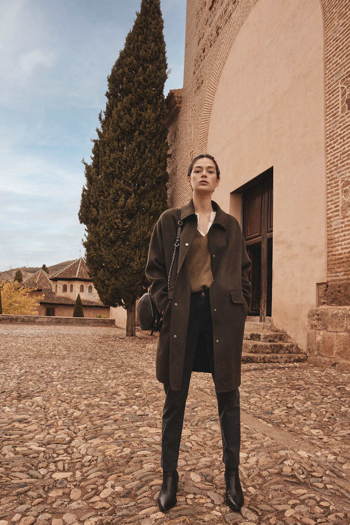 Manteau en laine raphael