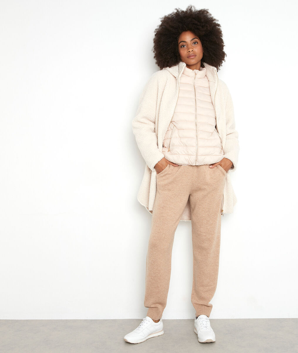 Manteau écru en effet mouton retourné Lola | 1-2-3 Manteau écru en effet mouton retourné Lola PhotoZ | 1-2-3