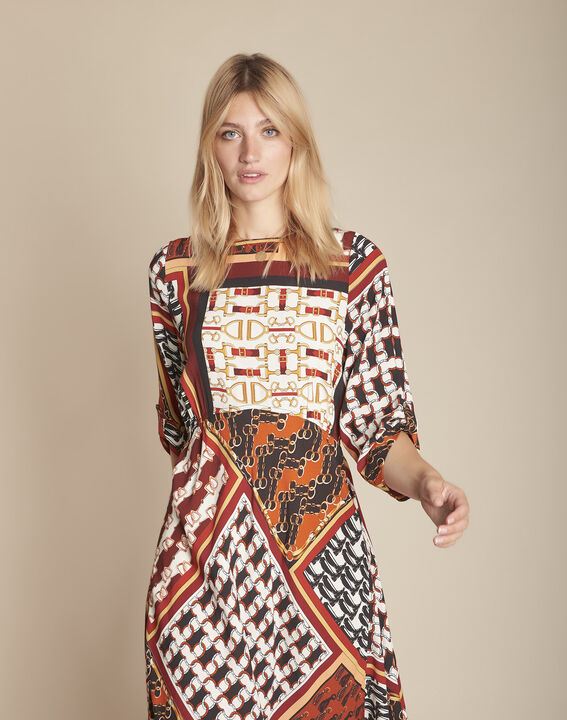 Robe imprimé foulard Isadora | 1-2-3 Robe imprimé foulard Isadora PhotoZ | 1-2-3