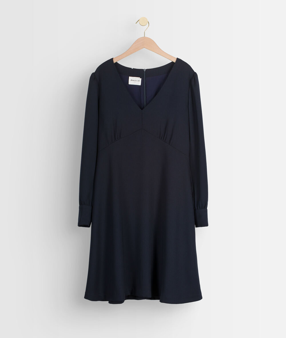 Robe bleue marine trapèze spirit marine.