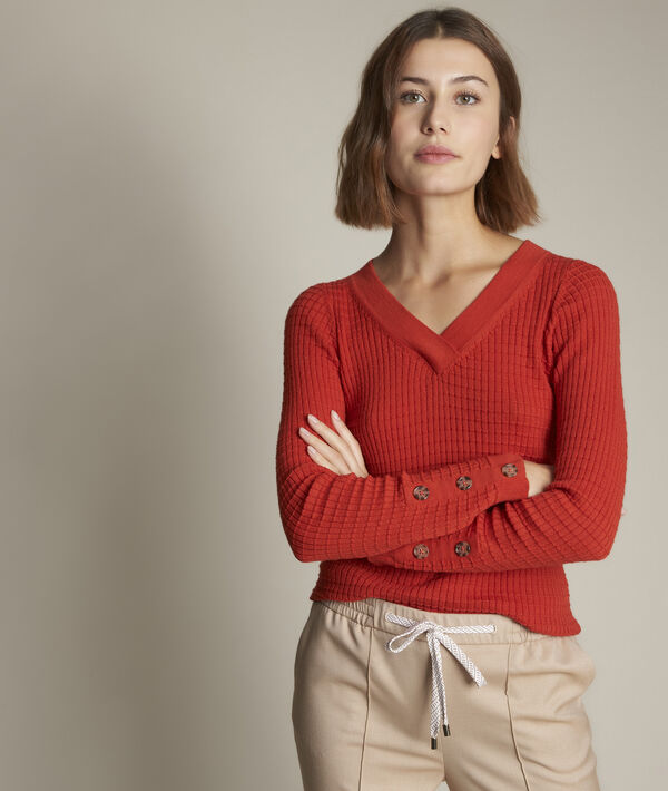 Pull en polyester recyclé Dolmen | 1-2-3 Pull en polyester recyclé Dolmen PhotoZ | 1-2-3