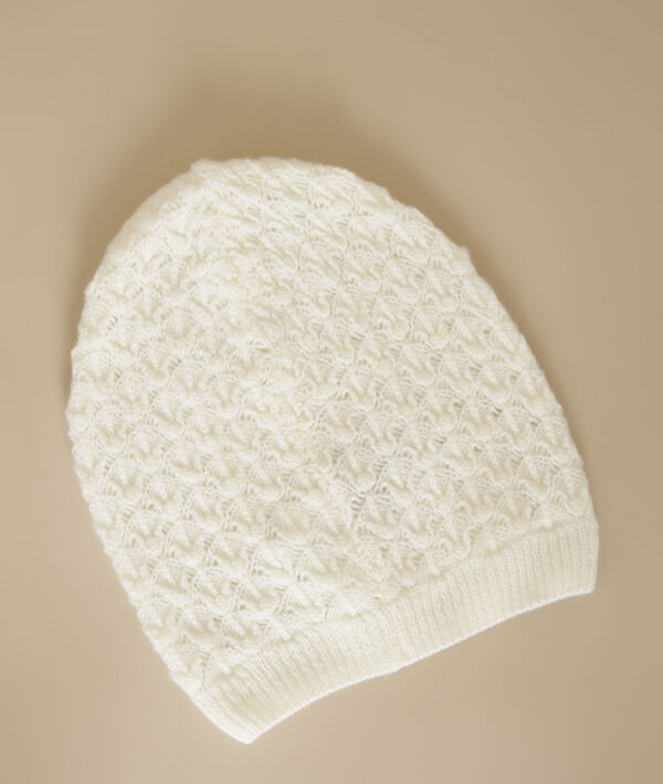 Bonnet écru en laine Galdric | 1-2-3 Bonnet écru en laine Galdric PhotoZ | 1-2-3