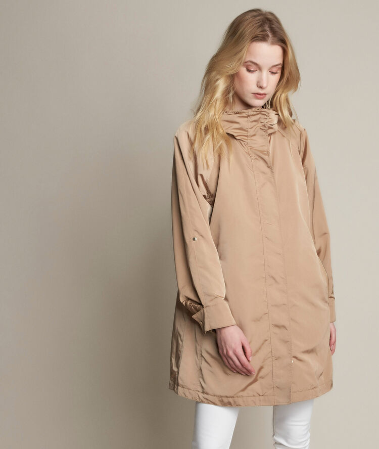 Parka beige faustine greige.