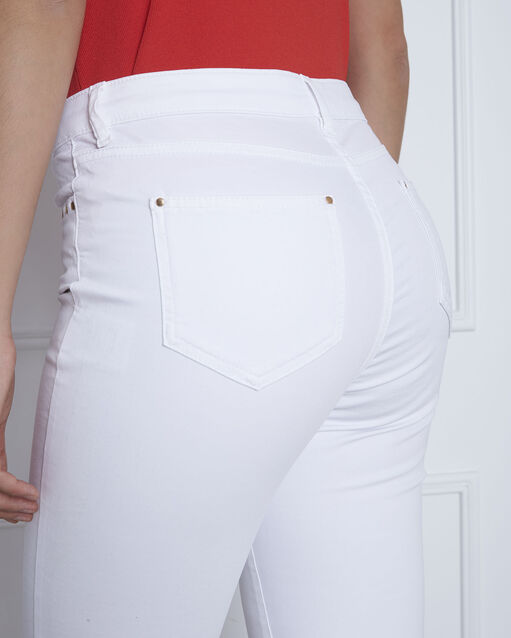Weiße slim jeans vendome weiss.