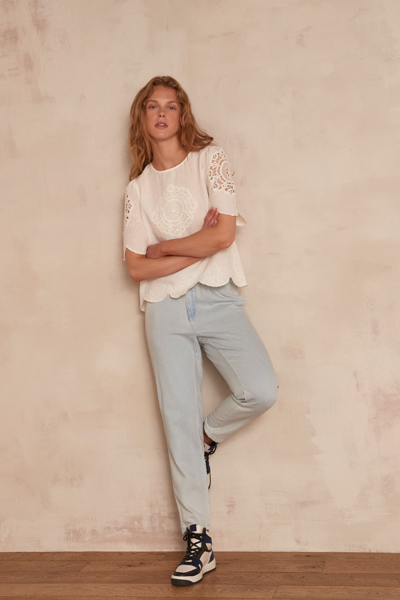 Pantalon chino sabil