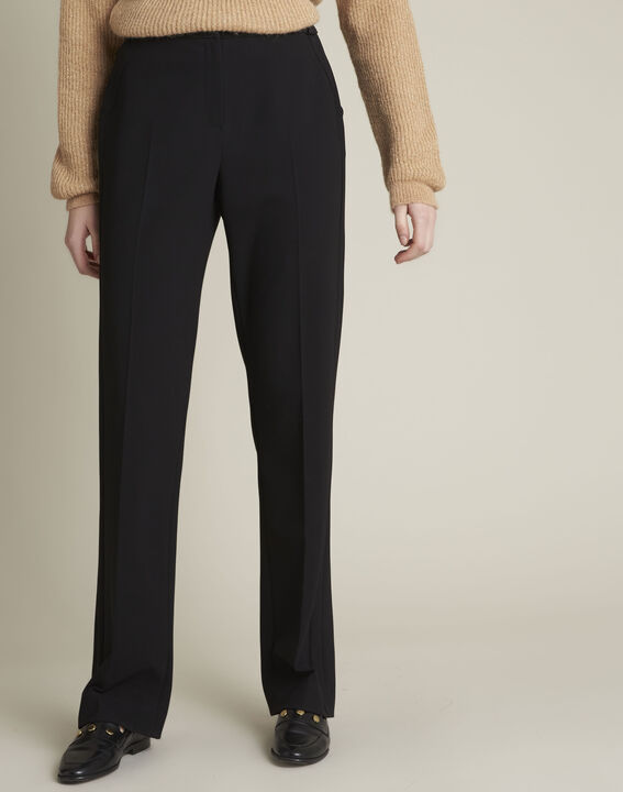 Pantalon droit en microfibre Enio | 1-2-3 Pantalon droit en microfibre Enio PhotoZ | 1-2-3