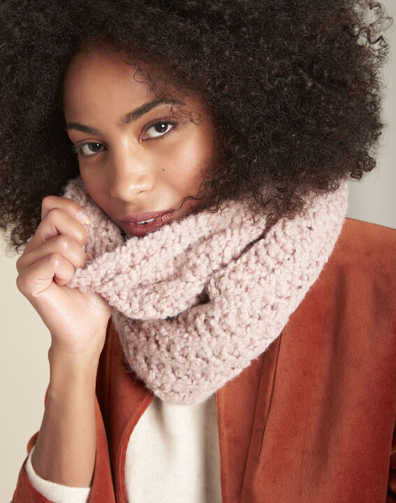 Snood poudre en laine mélangée Ginger | 1-2-3 Snood poudre en laine mélangée Ginger PhotoZ | 1-2-3