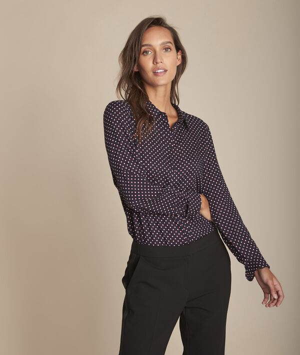 Chemise imprimé pois Manille | 1-2-3 Chemise imprimé pois Manille PhotoZ | 1-2-3