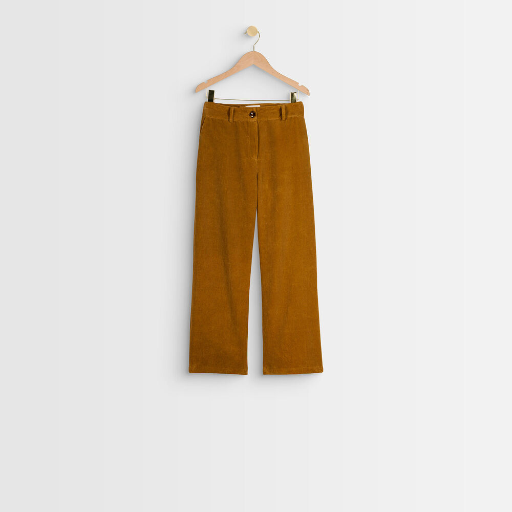 Pantalon flare cropped minako tomette.