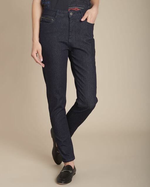 L'iconique slim jean rinse sultan celadon.