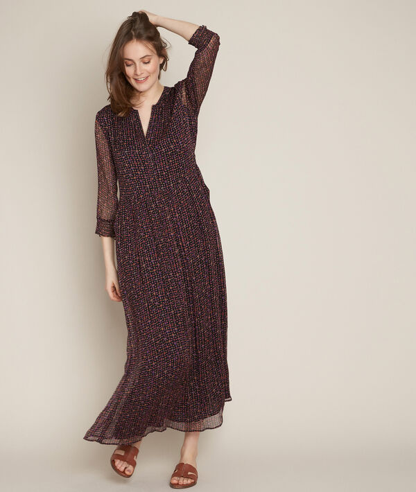 Robe longue imprimé fleuri Libra | 1-2-3 Robe longue imprimé fleuri Libra PhotoZ | 1-2-3