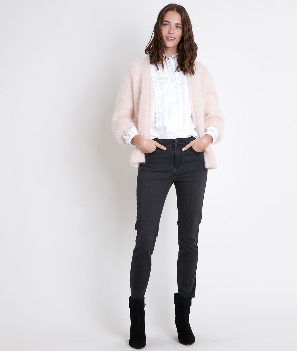 Blouse écrue brodée Tasota | 1-2-3 Blouse écrue brodée Tasota PhotoZ | 1-2-3