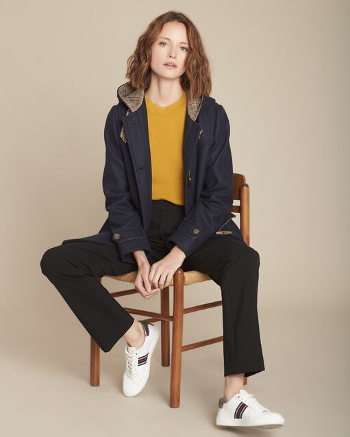 Gerippter Pullover bernsteinfarben Fortiche (2) - Maison 123