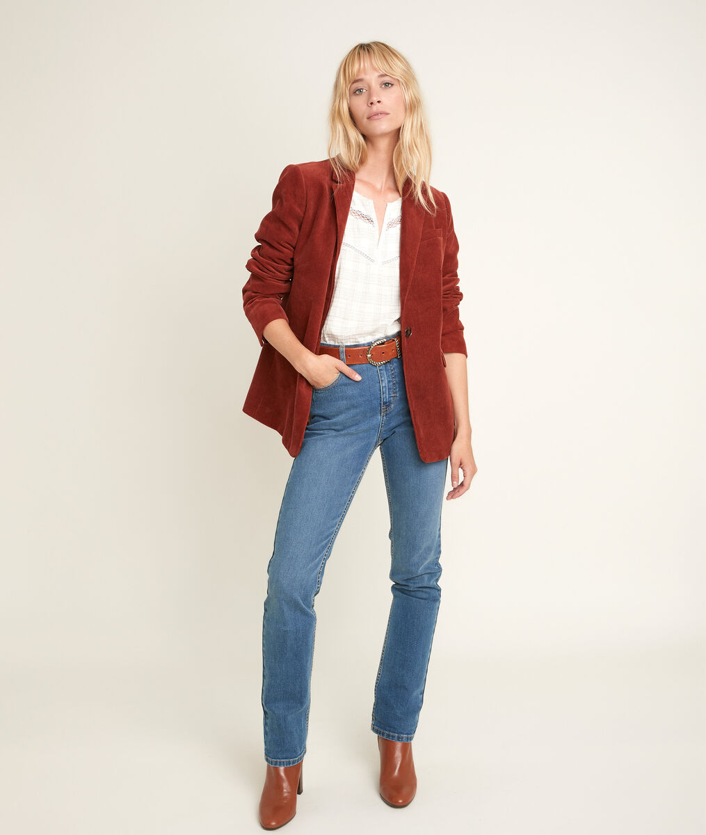 Blouse imprimé carreaux Juan | 1-2-3 Blouse imprimé carreaux Juan PhotoZ | 1-2-3