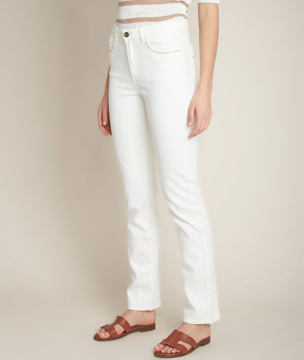 L'Original 123 : jean droit blanc Sonia | 1-2-3 L'Original 123 : jean droit blanc Sonia PhotoZ | 1-2-3