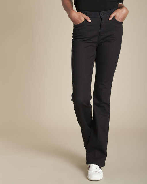 Die klassische schwarze Bootcut Jeans Sabrina (1) - Maison 123