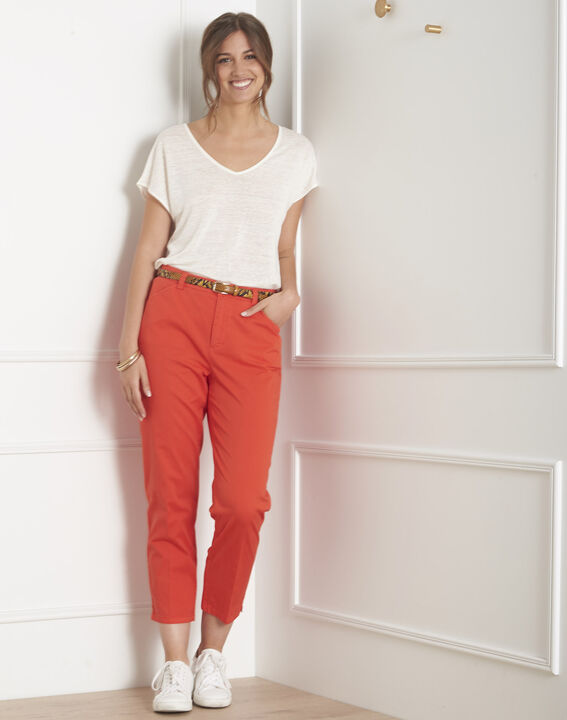 Pantalon orange léger Coco | 1-2-3 Pantalon orange léger Coco PhotoZ | 1-2-3