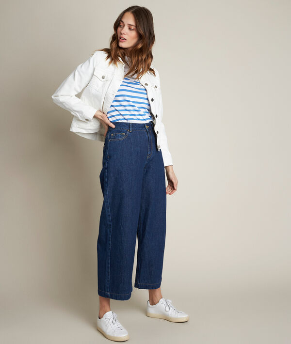 Jupe culotte en denim Anais | 1-2-3 Jupe culotte en denim Anais PhotoZ | 1-2-3