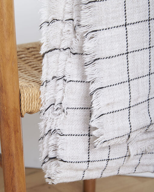 Schal mit Karomuster Gladia (2) - Maison 123