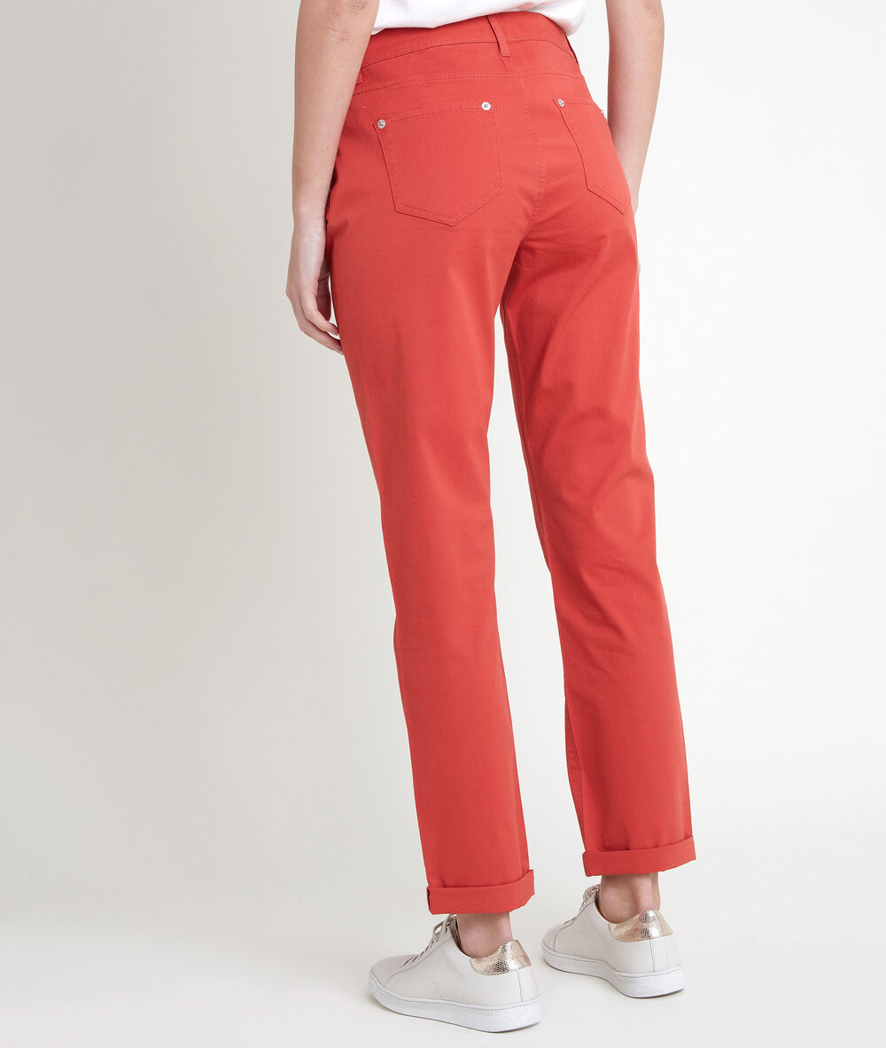 Pantalon en coton biologique chino goyave francis goyave.