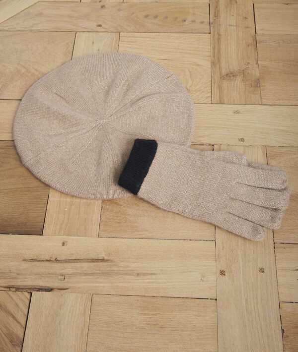 Gants en cachemire havane Vermont | 1-2-3 Gants en cachemire havane Vermont PhotoZ | 1-2-3