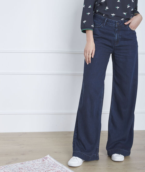 Jean flare taille haute Chamade | 1-2-3 Jean flare taille haute Chamade PhotoZ | 1-2-3