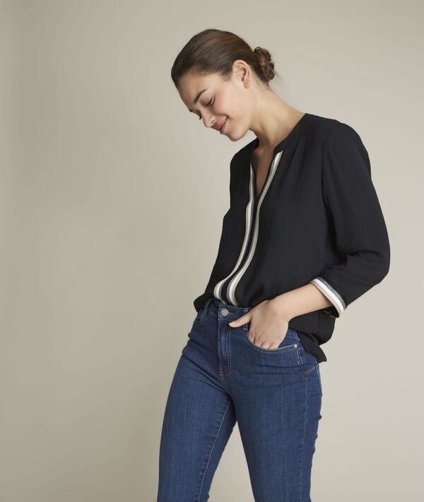 Blouse noire Essaouira | 1-2-3 Blouse noire Essaouira PhotoZ | 1-2-3