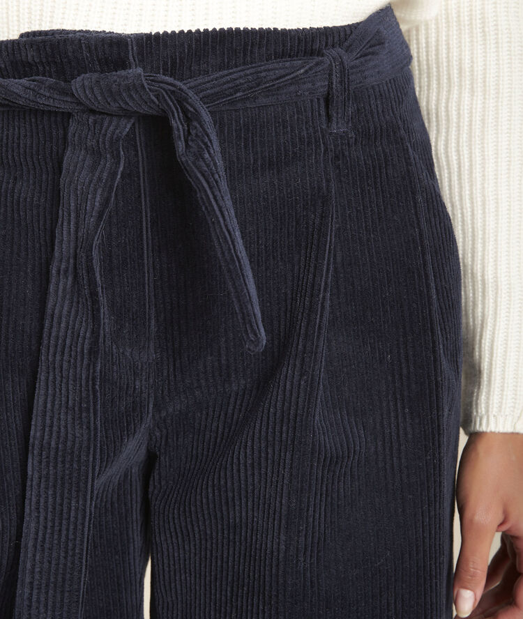 Short velours côtelé marine ercol marine.