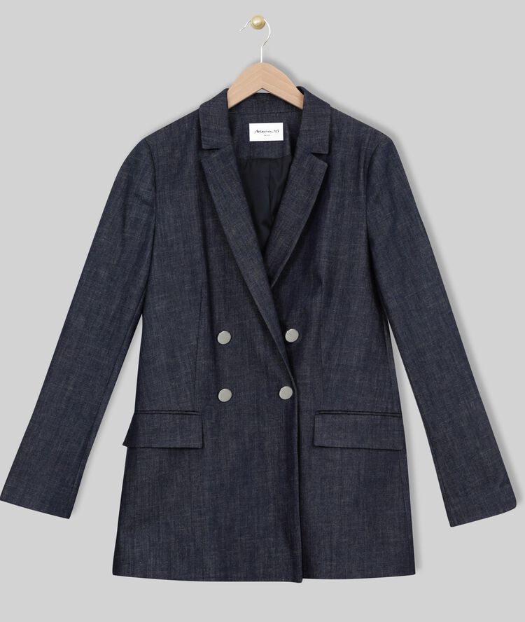 Veste en denim florine rinse.