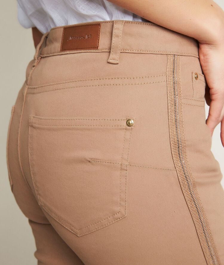 L'iconique slim beige bande bijou aurore havane.