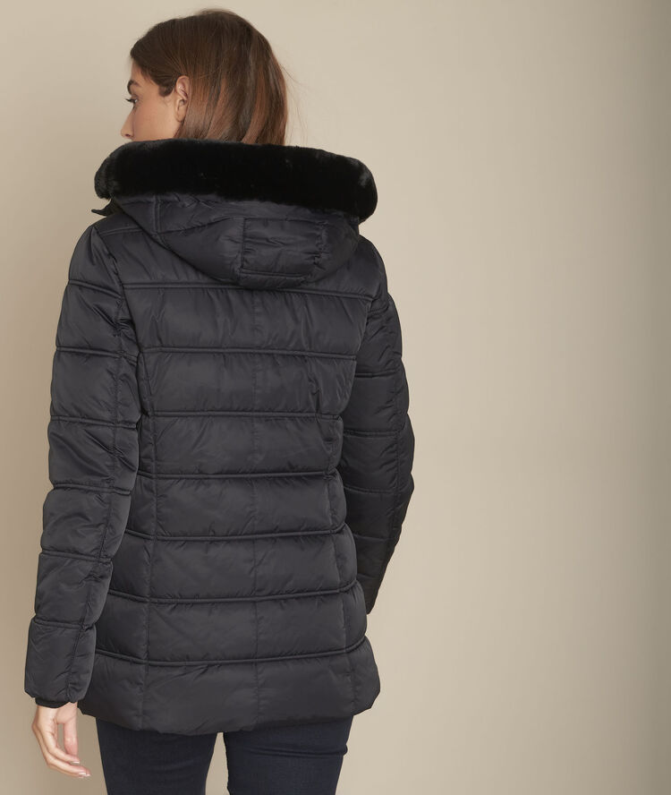 Doudoune courte noire sorona® dupont™ lisy noir.