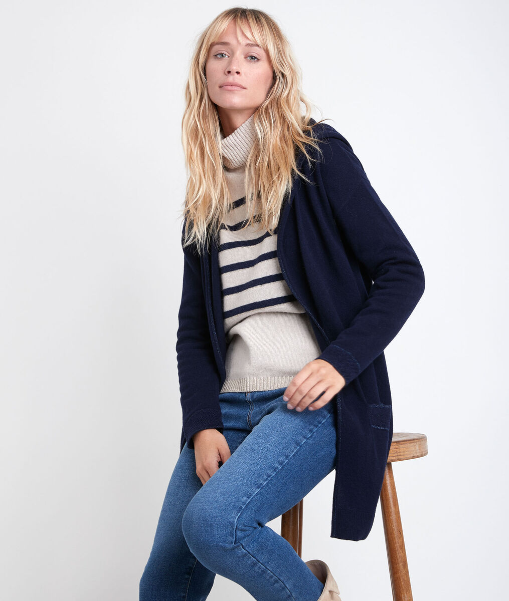 Gilet long en laine et cachemire Ruth | 1-2-3 Gilet long en laine et cachemire Ruth PhotoZ | 1-2-3