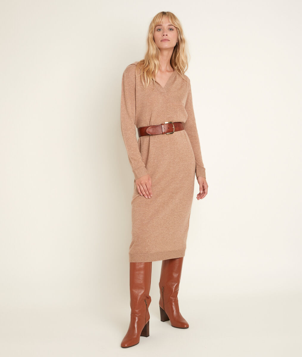 Robe en laine et cachemire Rozane | 1-2-3 Robe en laine et cachemire Rozane PhotoZ | 1-2-3