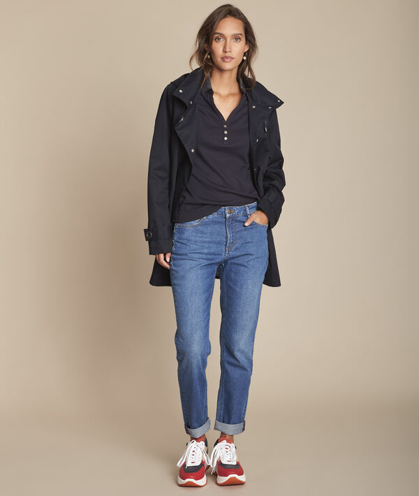 Polo marine col lurex Claudia | 1-2-3 Polo marine col lurex Claudia PhotoZ | 1-2-3