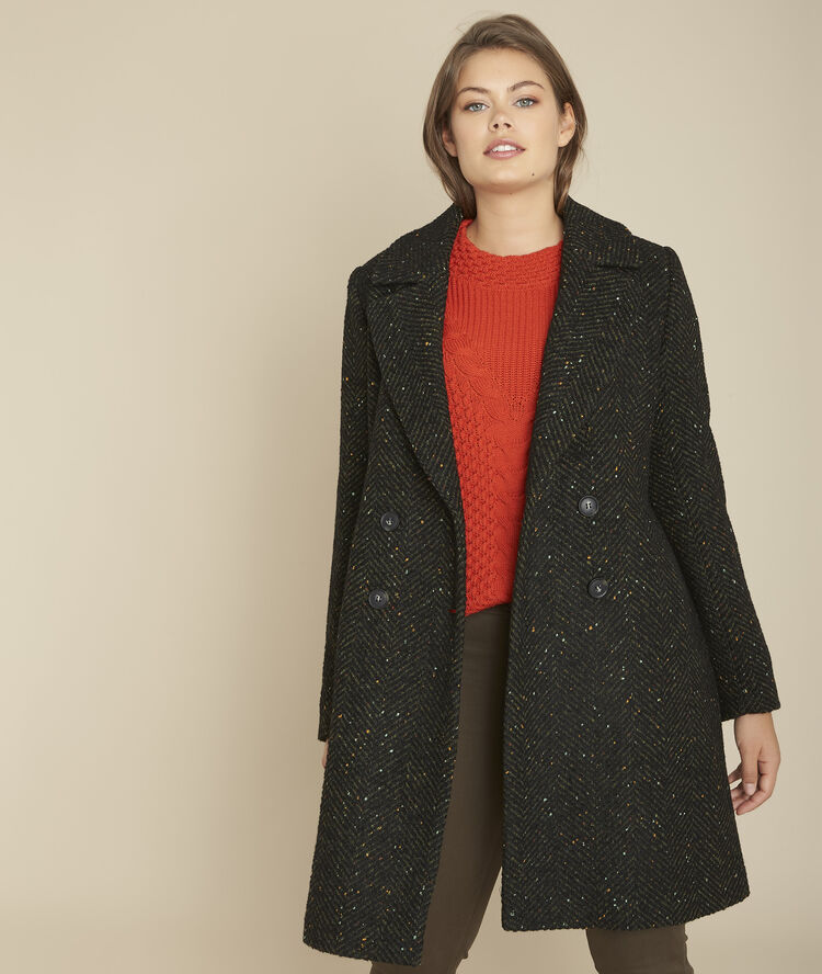 Manteau en laine cyprès teddy cypres.
